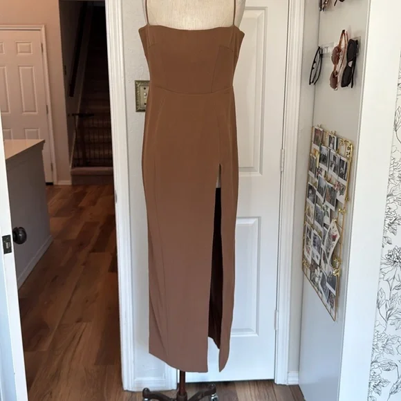 House of CB Brown Midi Dress - Picture 11 of 15